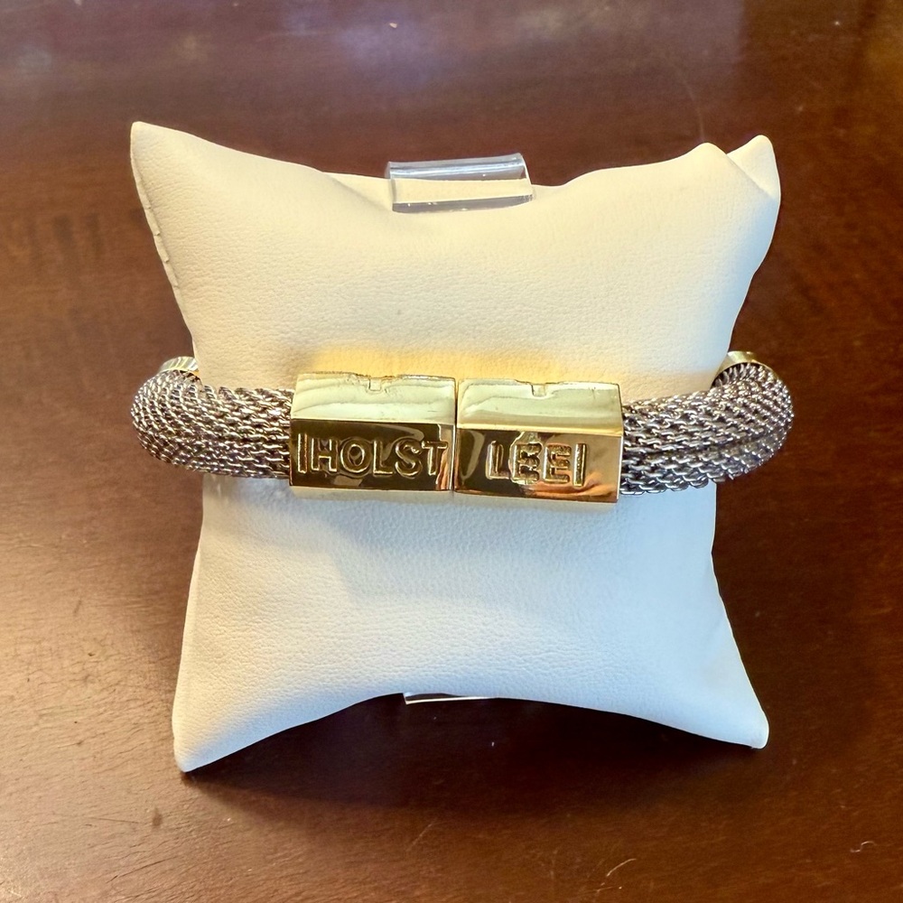 Holst Lee Luxe Classic Bracelet Brass Magnetic Closure